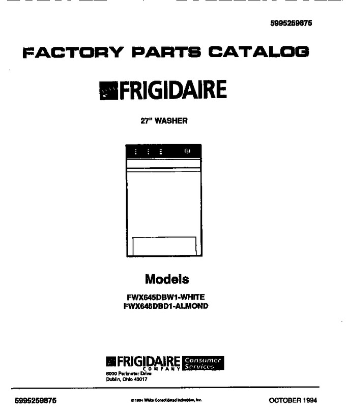 Diagram for FWX645DBD1