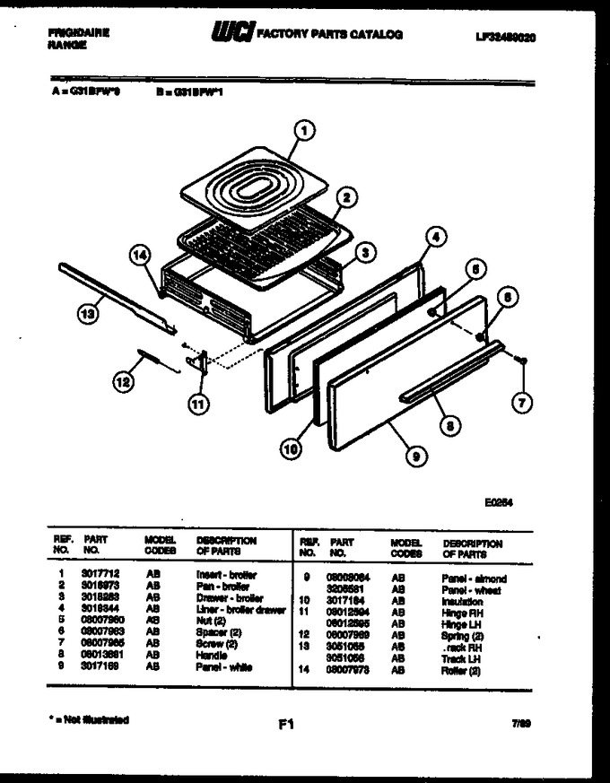 Diagram for G31BFW1