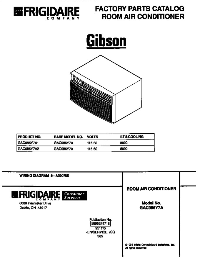 Diagram for GAC086Y7A2