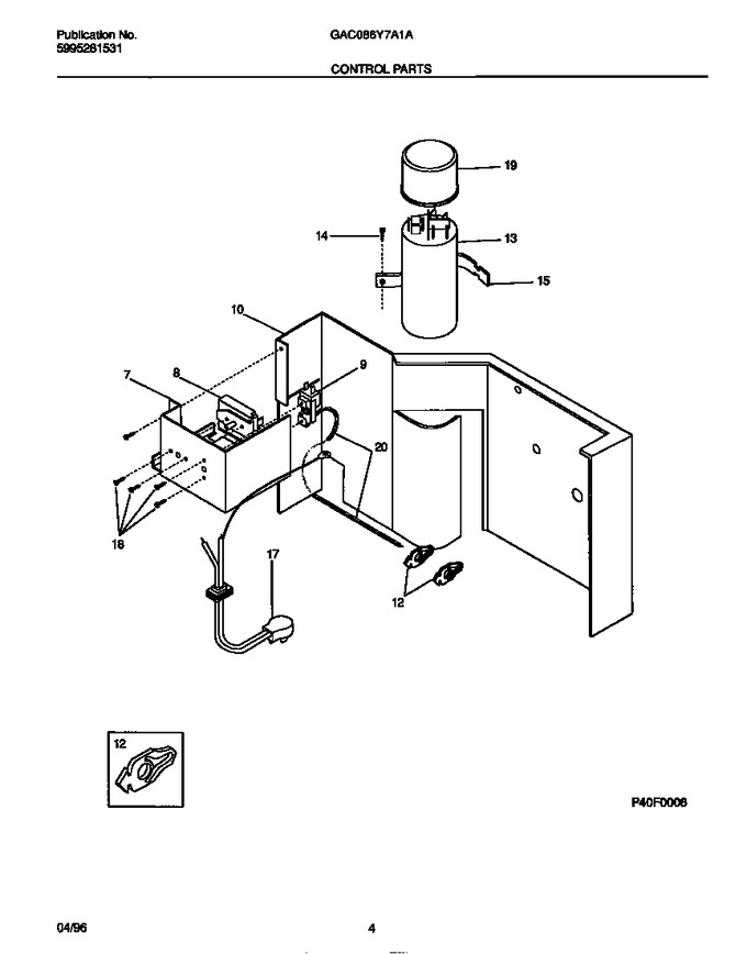 Diagram for GAC086Y7A1A