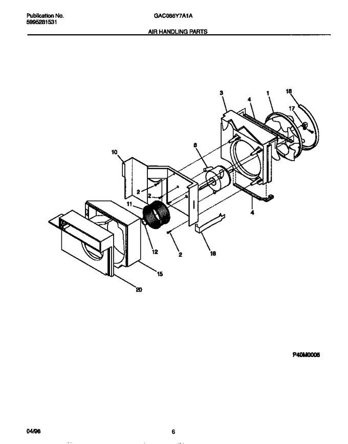 Diagram for GAC086Y7A1A