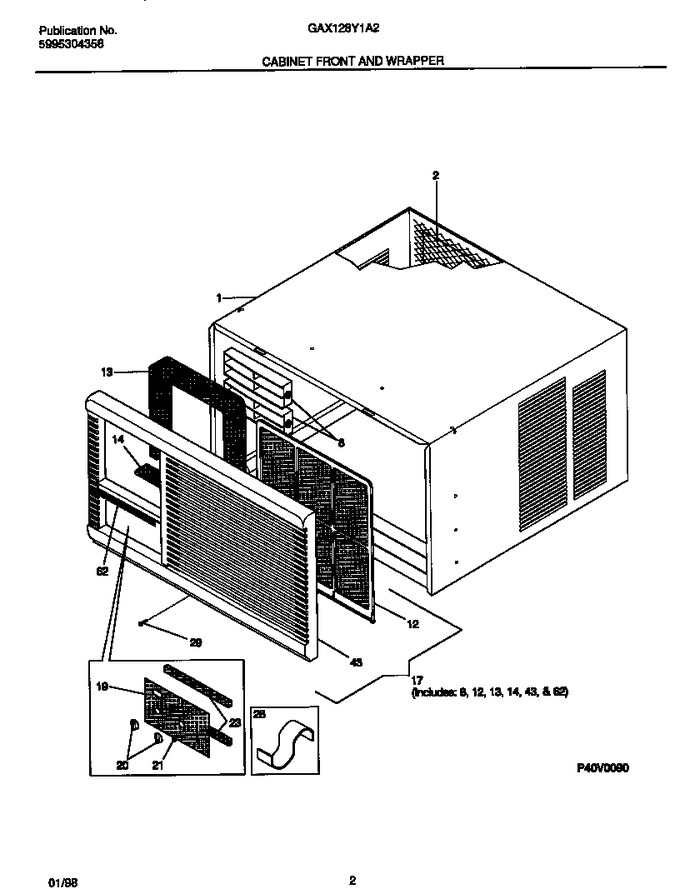 Diagram for GAX128Y1A2