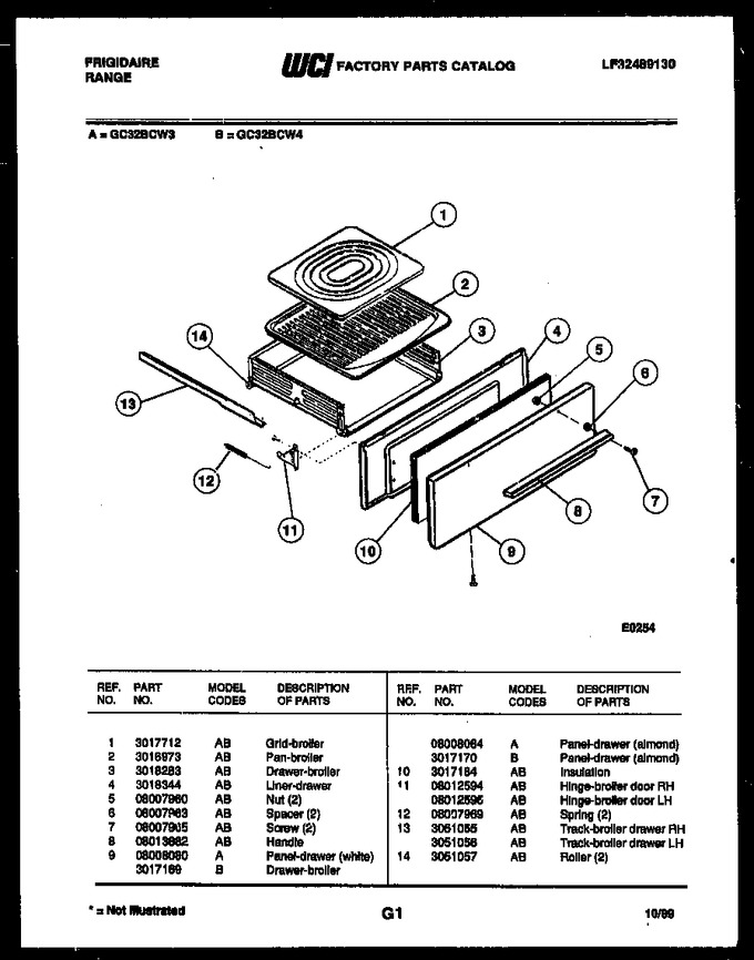 Diagram for GC32BCW4