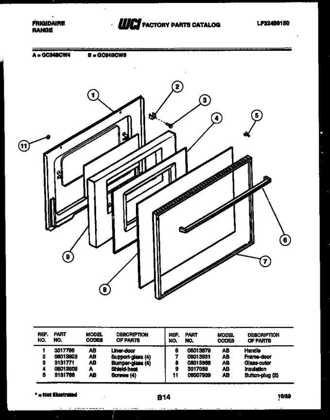 Diagram for GC34BCW4