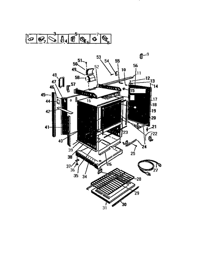 Diagram for GC932EXD8