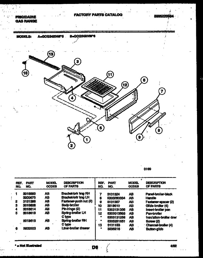 Diagram for GCG34BNL6