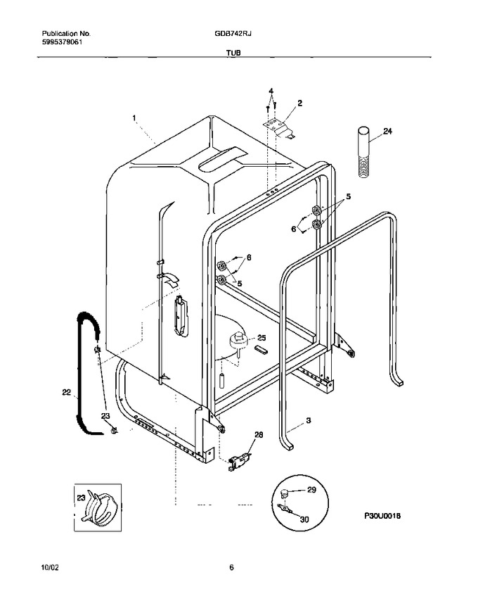 Diagram for GDB742RJS3