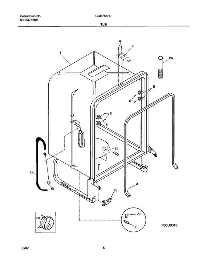 Diagram for GDB755RJS2