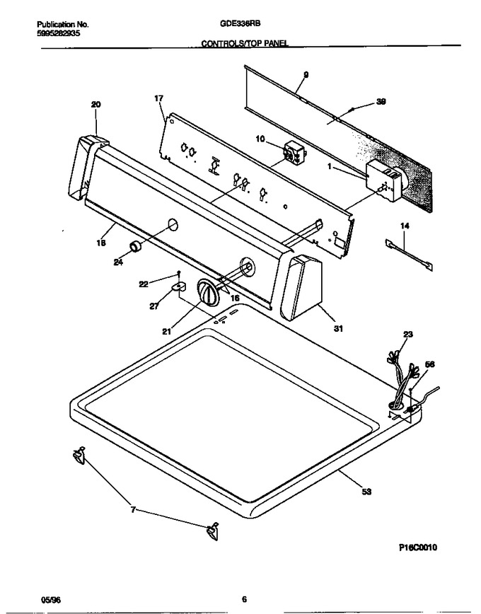 Diagram for GDE336RBW2
