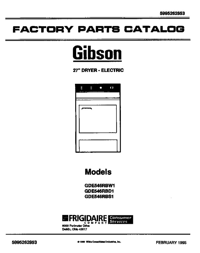 Diagram for GDE546RBW1