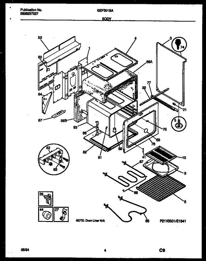 Diagram for GEF301SAWA