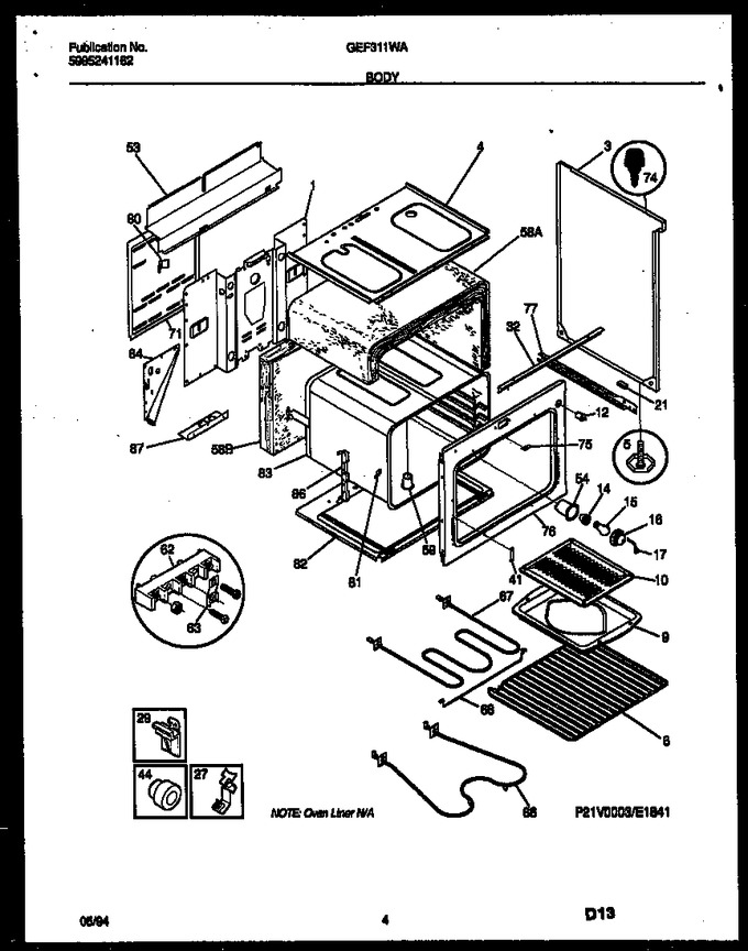 Diagram for GEF311WAWA