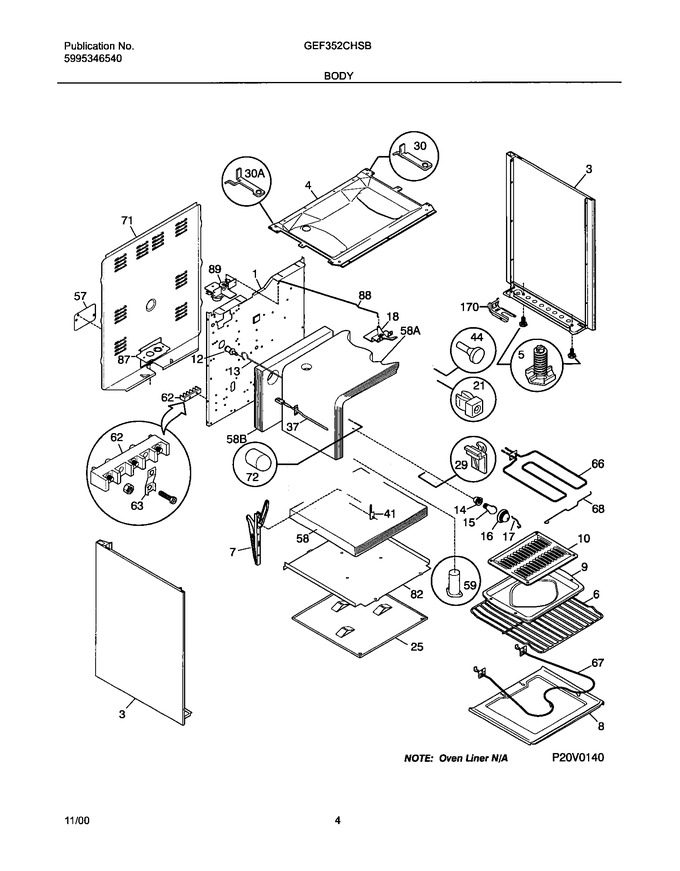 Diagram for GEF352CHSB