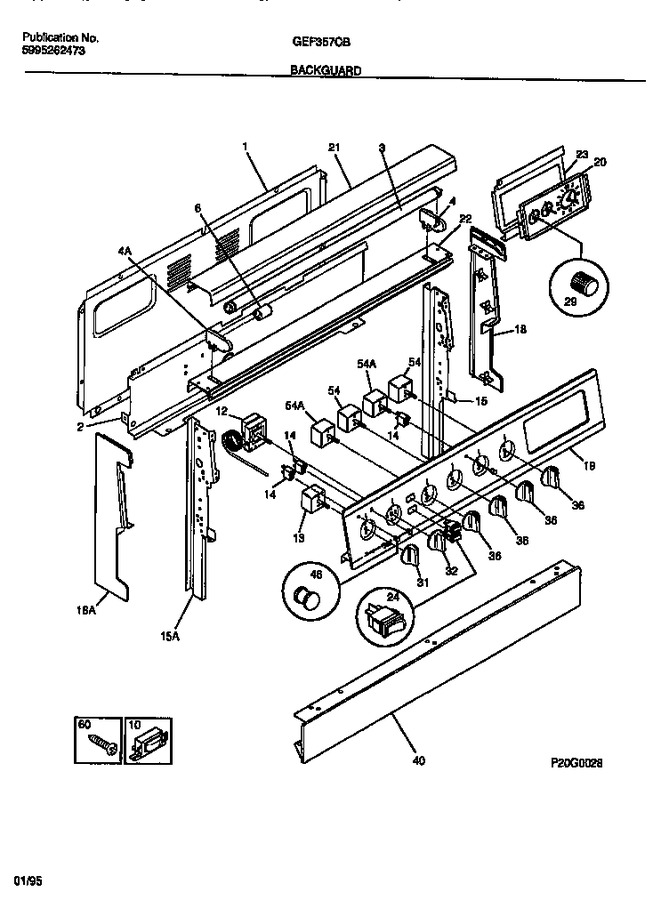 Diagram for GEF357CBSA