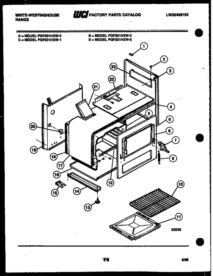 Diagram for GF201HXW4