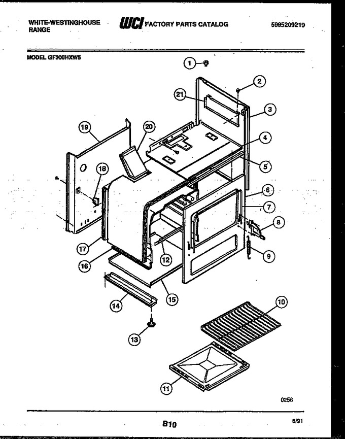Diagram for GF300HXW5