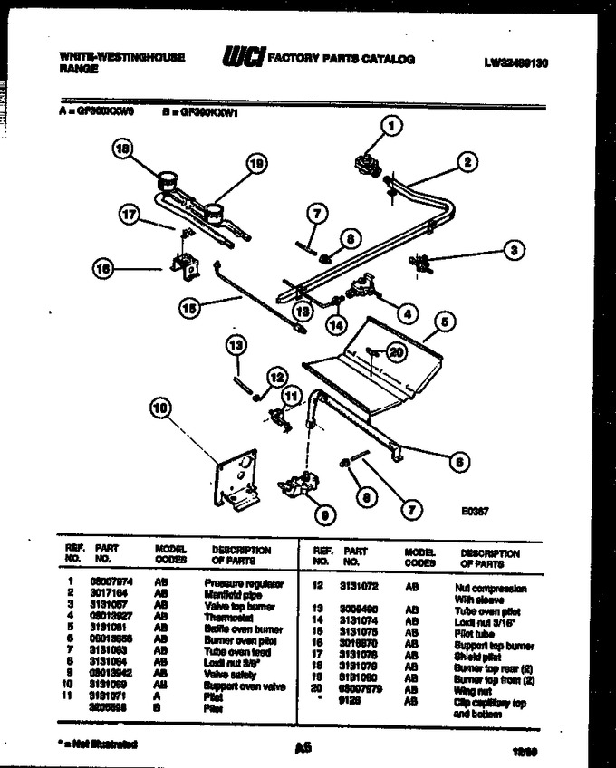 Diagram for GF300KXD0