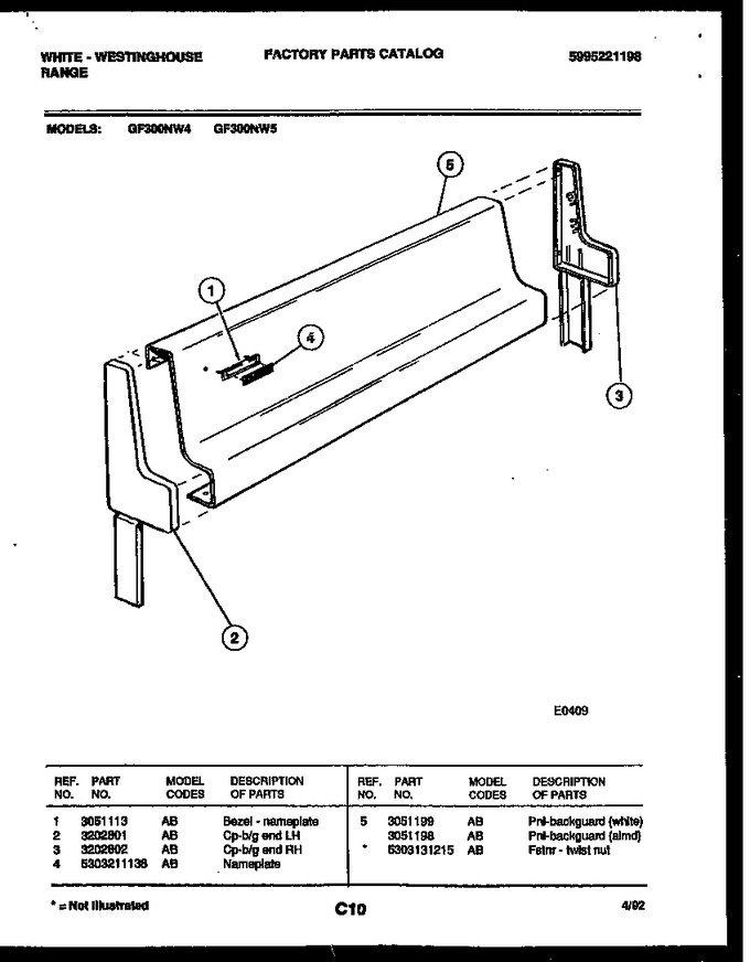 Diagram for GF300ND5
