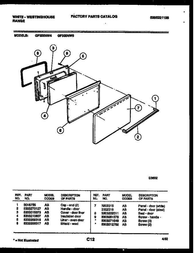 Diagram for GF300ND5