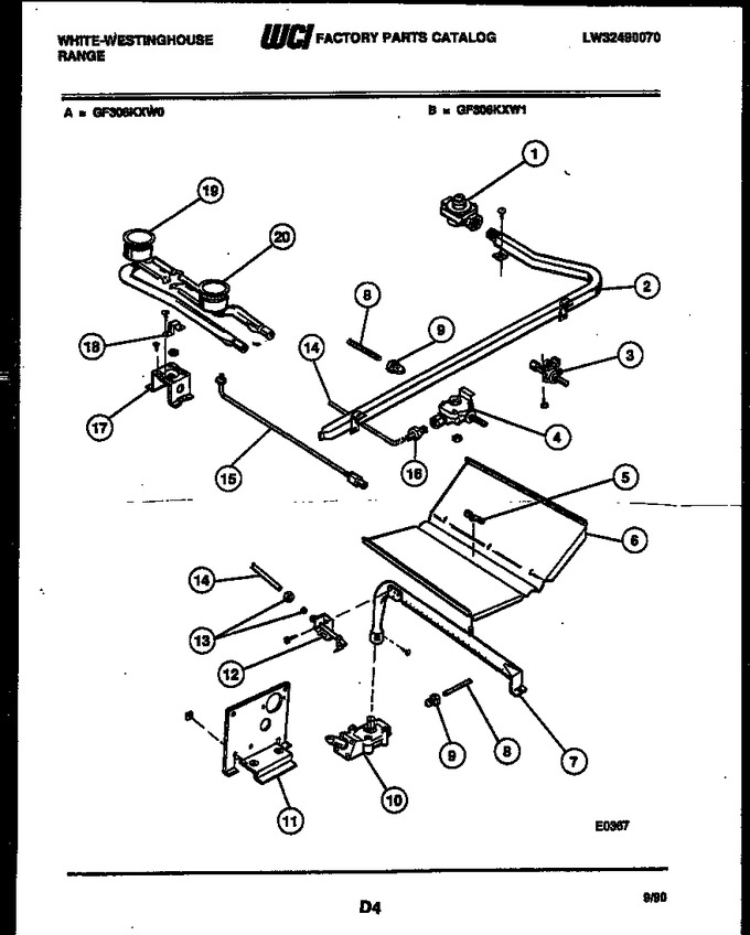 Diagram for GF306KXD0