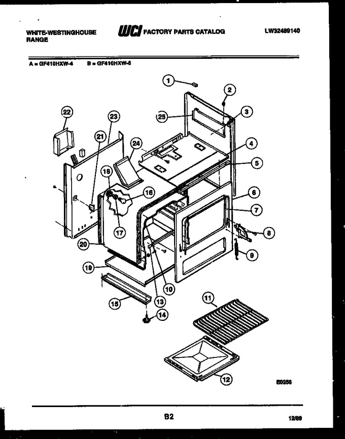 Diagram for GF410HXW4