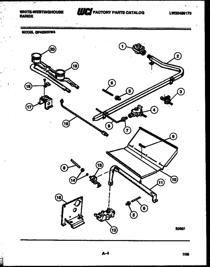 Diagram for GF420HXW4
