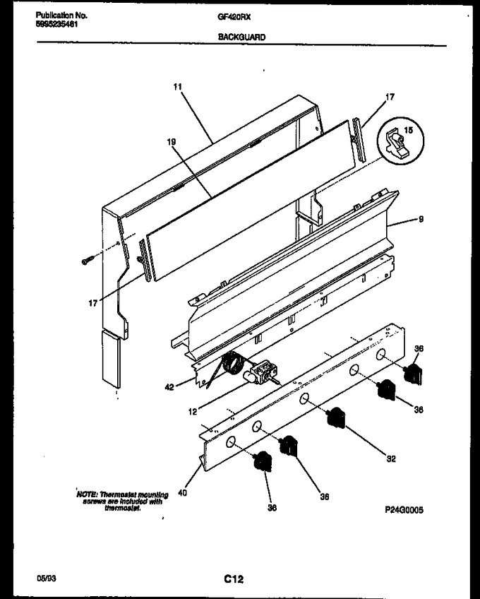 Diagram for GF420RXD2