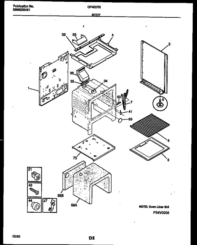 Diagram for GF420RXD2