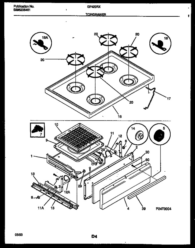 Diagram for GF420RXD2