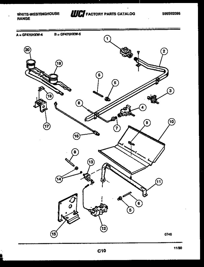 Diagram for GF470HXD4
