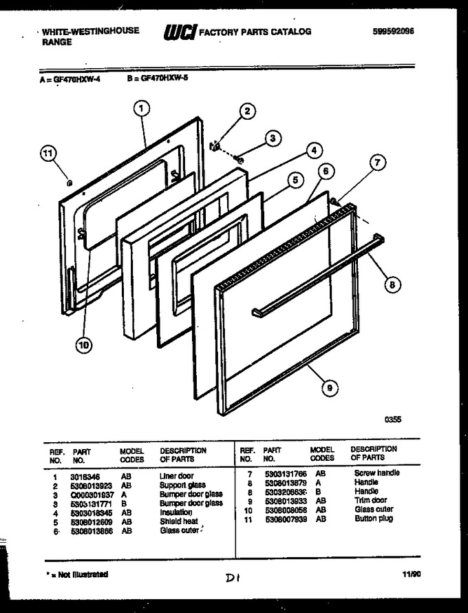 Diagram for GF470HXD5