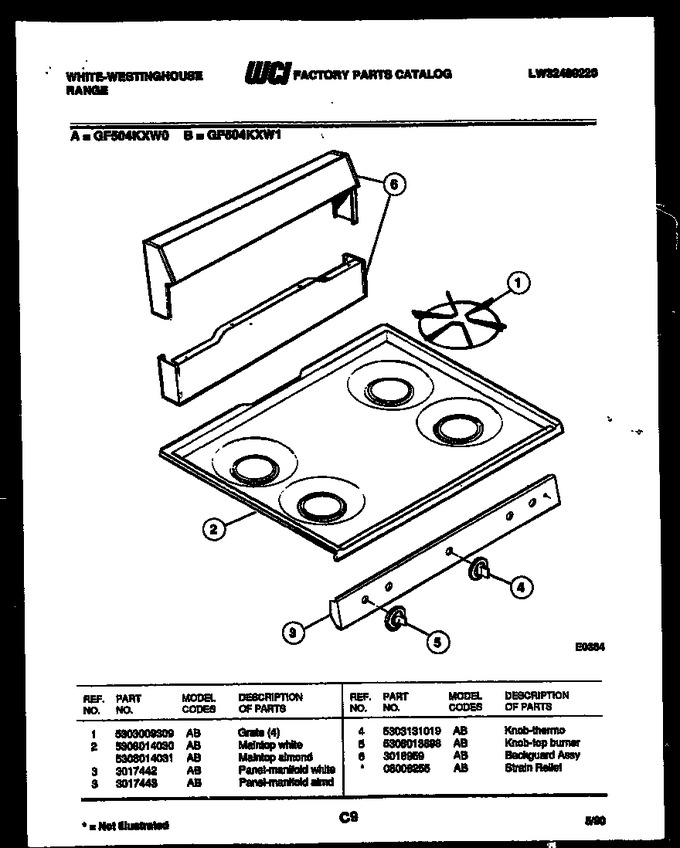 Diagram for GF504KXD1