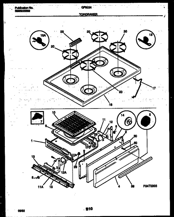 Diagram for GF600ND8