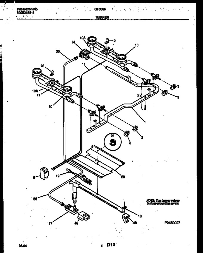 Diagram for GF600NW9