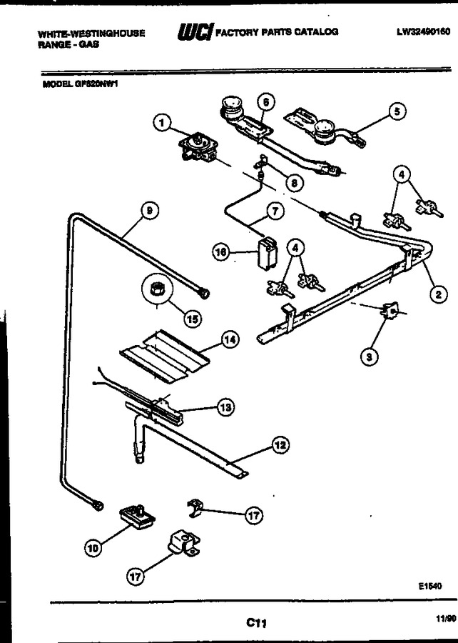 Diagram for GF620NW1