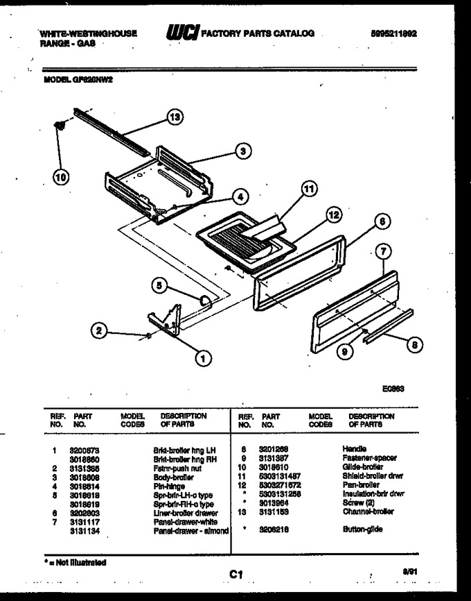 Diagram for GF620ND2