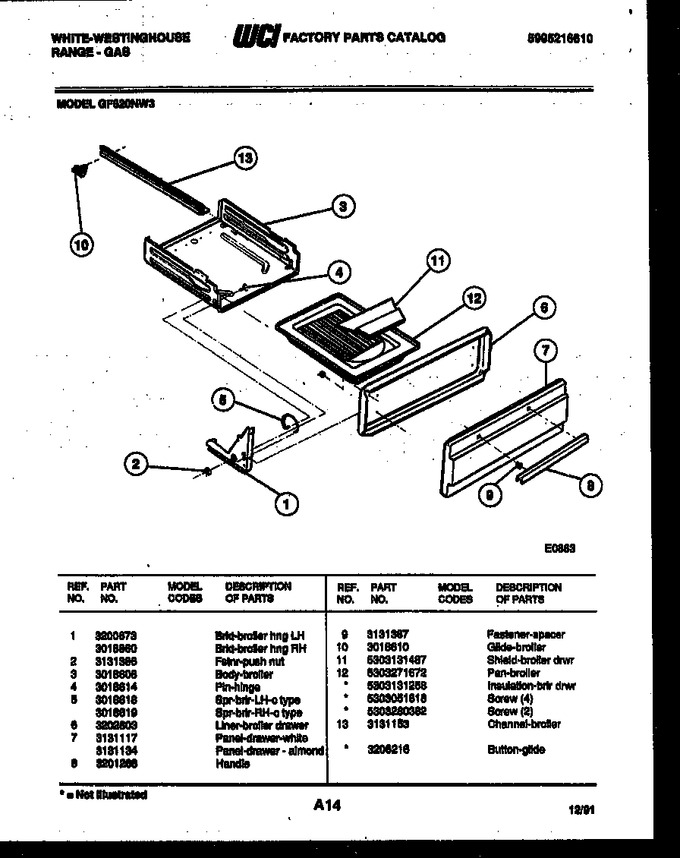 Diagram for GF620ND3