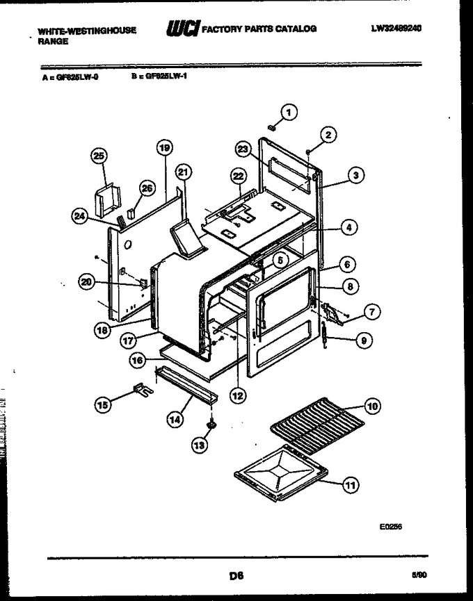Diagram for GF625LD0