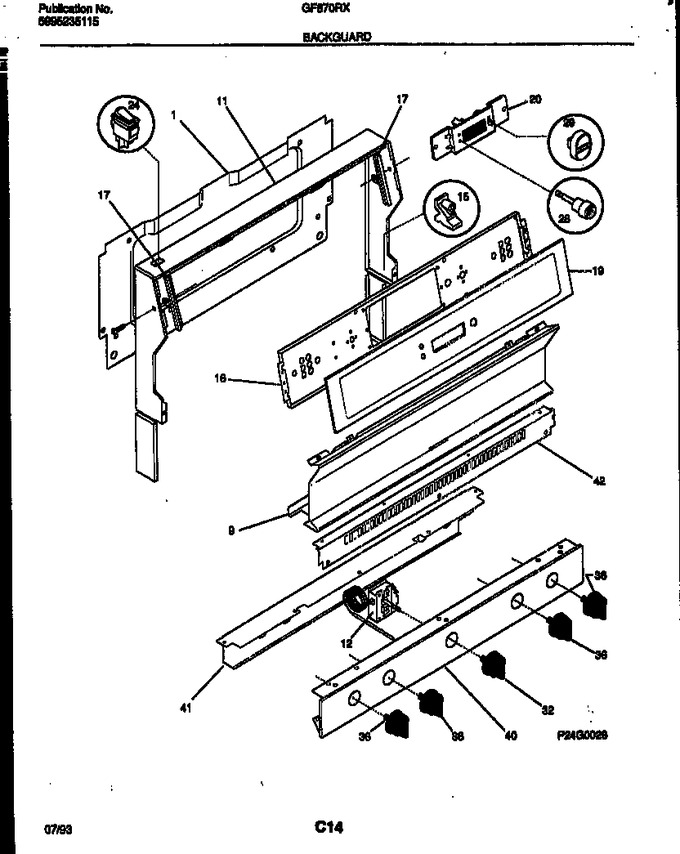 Diagram for GF670RXD2