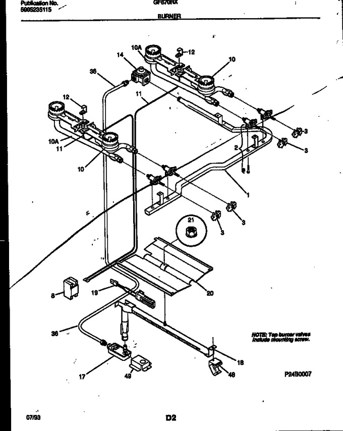 Diagram for GF670RXD2