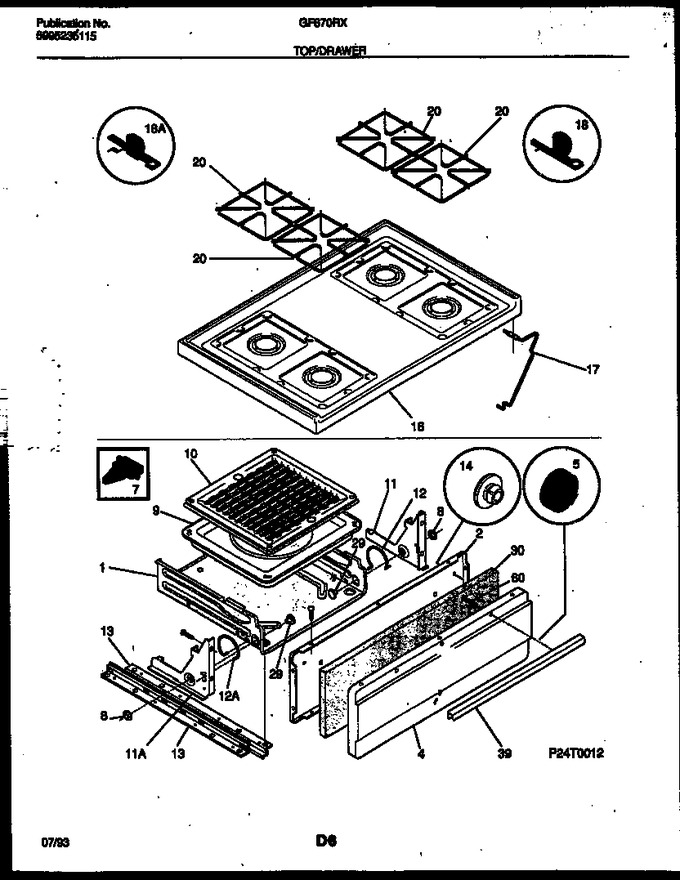 Diagram for GF670RXD2
