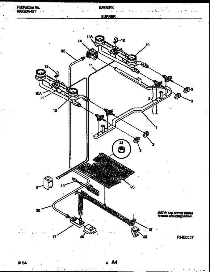 Diagram for GF670RXW4