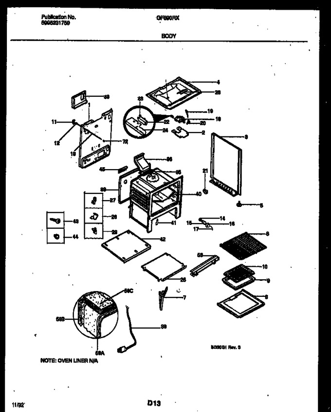Diagram for GF690RXD2