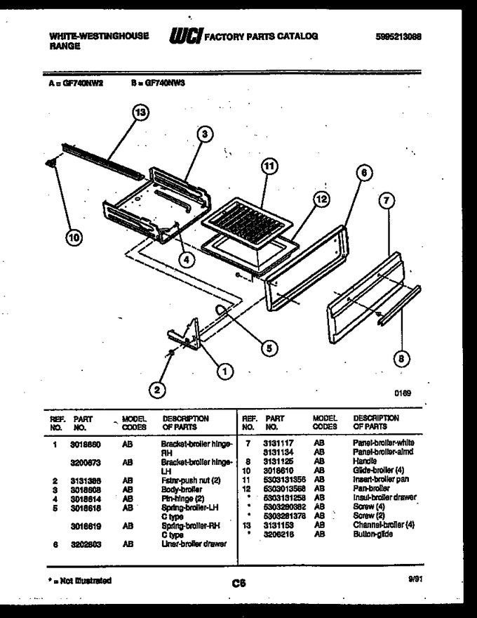 Diagram for GF740ND3