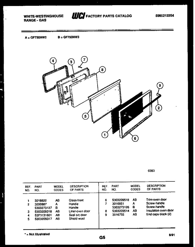 Diagram for GF750NW2