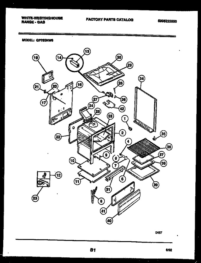 Diagram for GF750NW6