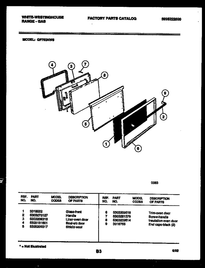 Diagram for GF750ND6