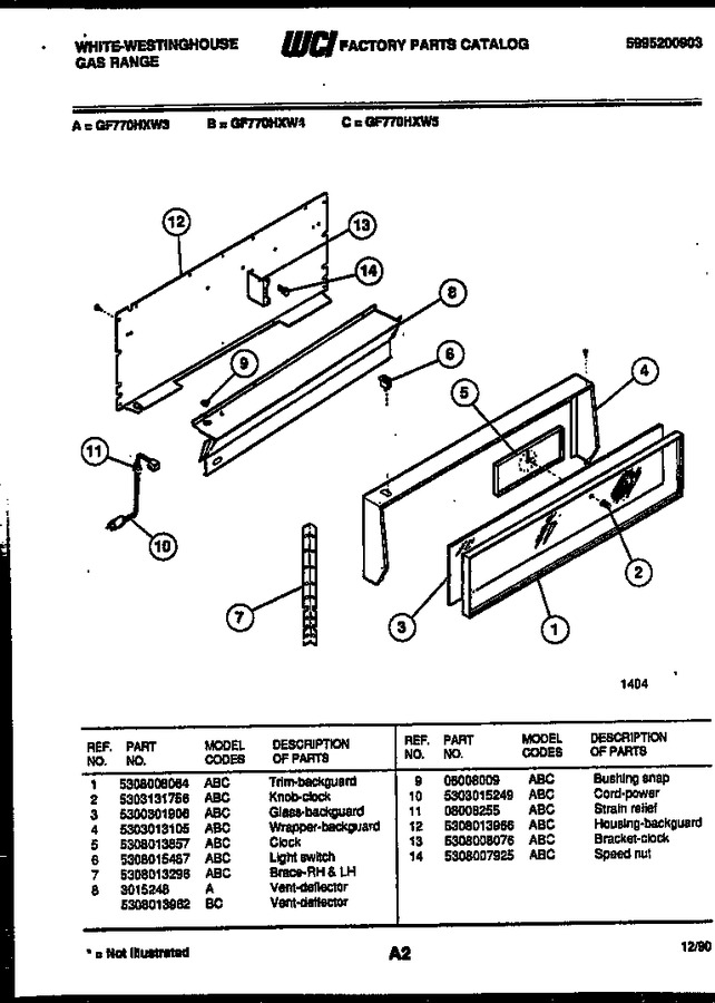 Diagram for GF770HXD3