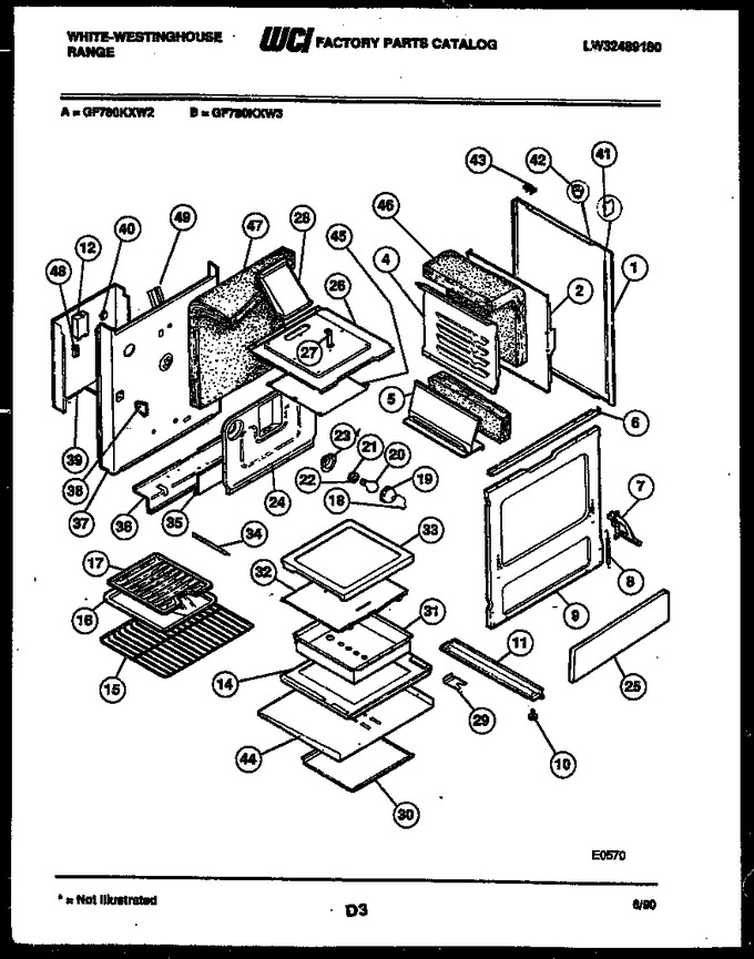 Diagram for GF780KXD3