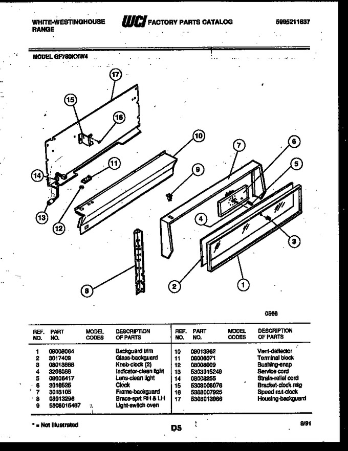 Diagram for GF780KXD4